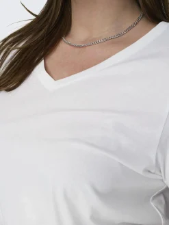 Damen Only Carmakoma CARBONNIE LIFE S/S V Shirt