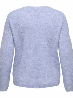 Damen Only Carmakoma CARCAMILLA V-NECK L/S Strickpullover