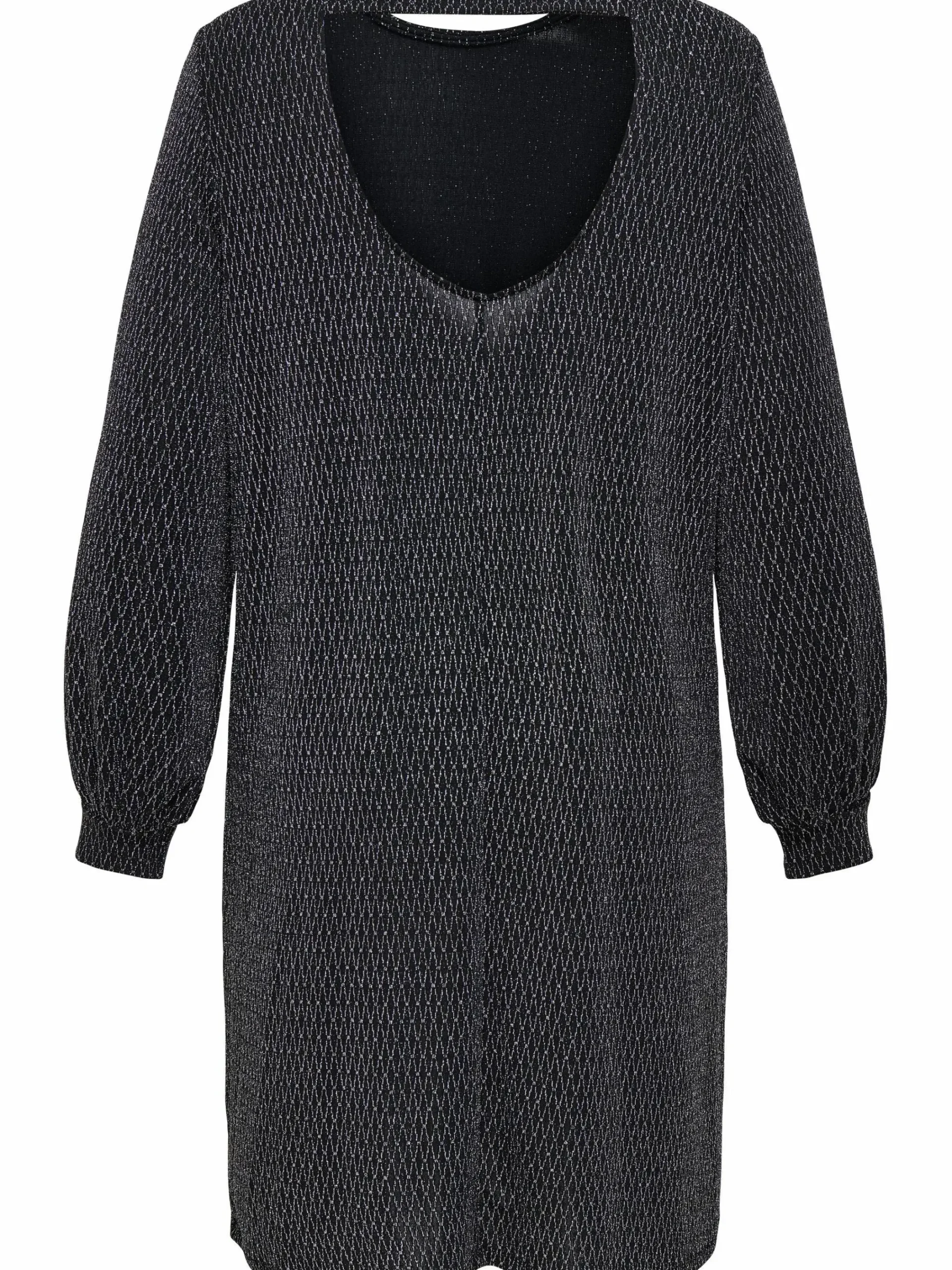 Damen Only Carmakoma CARCAROL L/S GLITTER Kleid