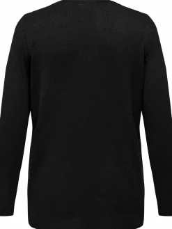 Damen Only Carmakoma CARESLY L/S OPEN CARD Strickjacke