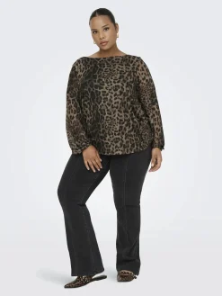 Damen Only Carmakoma CARFOREST LIFE L/S BOATNECK Top