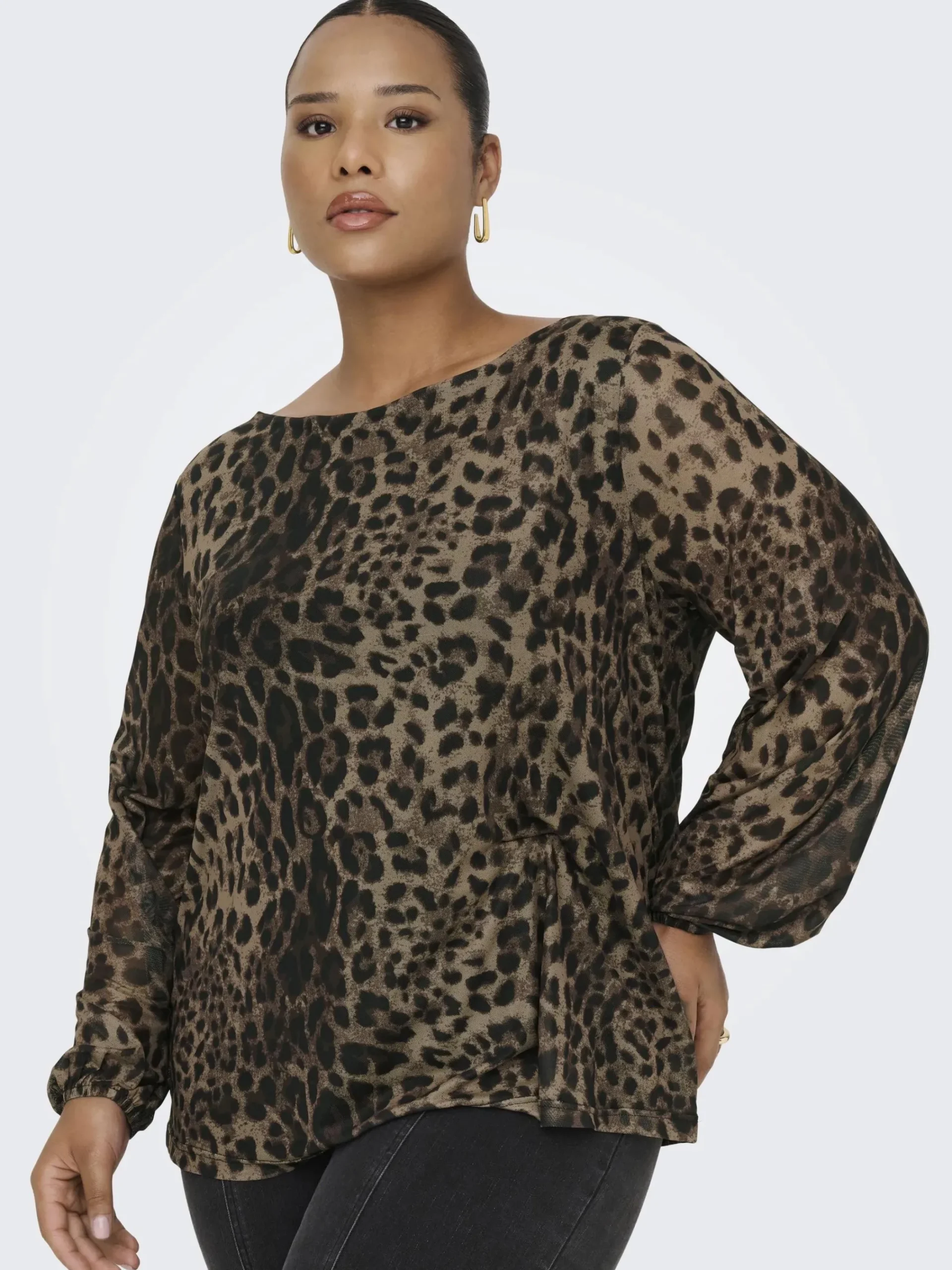 Damen Only Carmakoma CARFOREST LIFE L/S BOATNECK Top