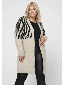 Damen Only Carmakoma CARJADE ZEBRA Cardigan