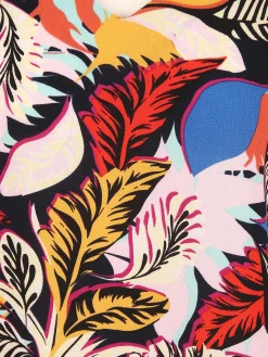 Damen Only Carmakoma CARLUXLOU SS V-NECK K Kleid