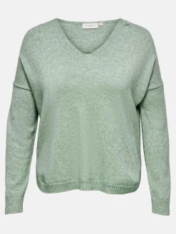Damen Only Carmakoma CARMARGARETA LS PULLO Strickpullover