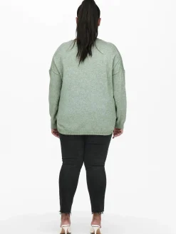 Damen Only Carmakoma CARMARGARETA LS PULLO Strickpullover