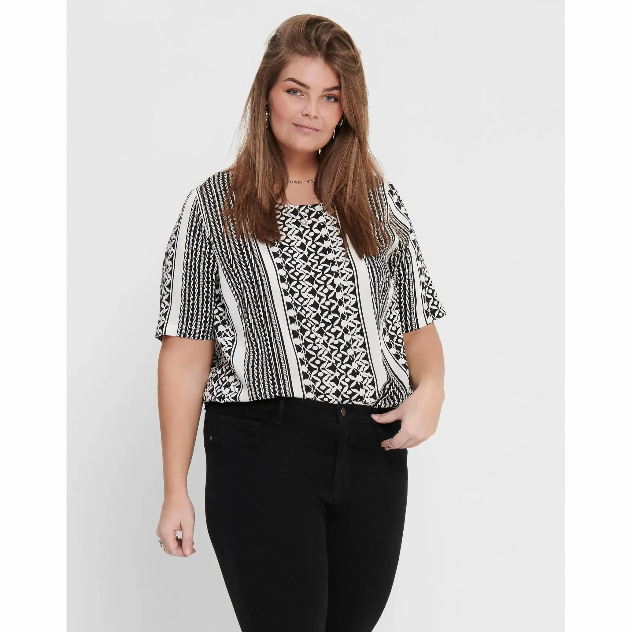 Damen Only Carmakoma CARMARRAKESH SS TOP A Top