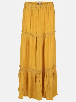 Damen Only Carmakoma CARPATRO MAXI SKIRT Stufenrock