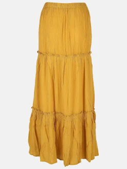 Damen Only Carmakoma CARPATRO MAXI SKIRT Stufenrock