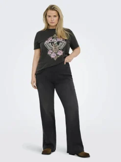 Damen Only Carmakoma CARROYAL MID WAIST Jeans