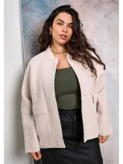 Damen Only Carmakoma CARSANNE BOUCLE BOMBE Jacke