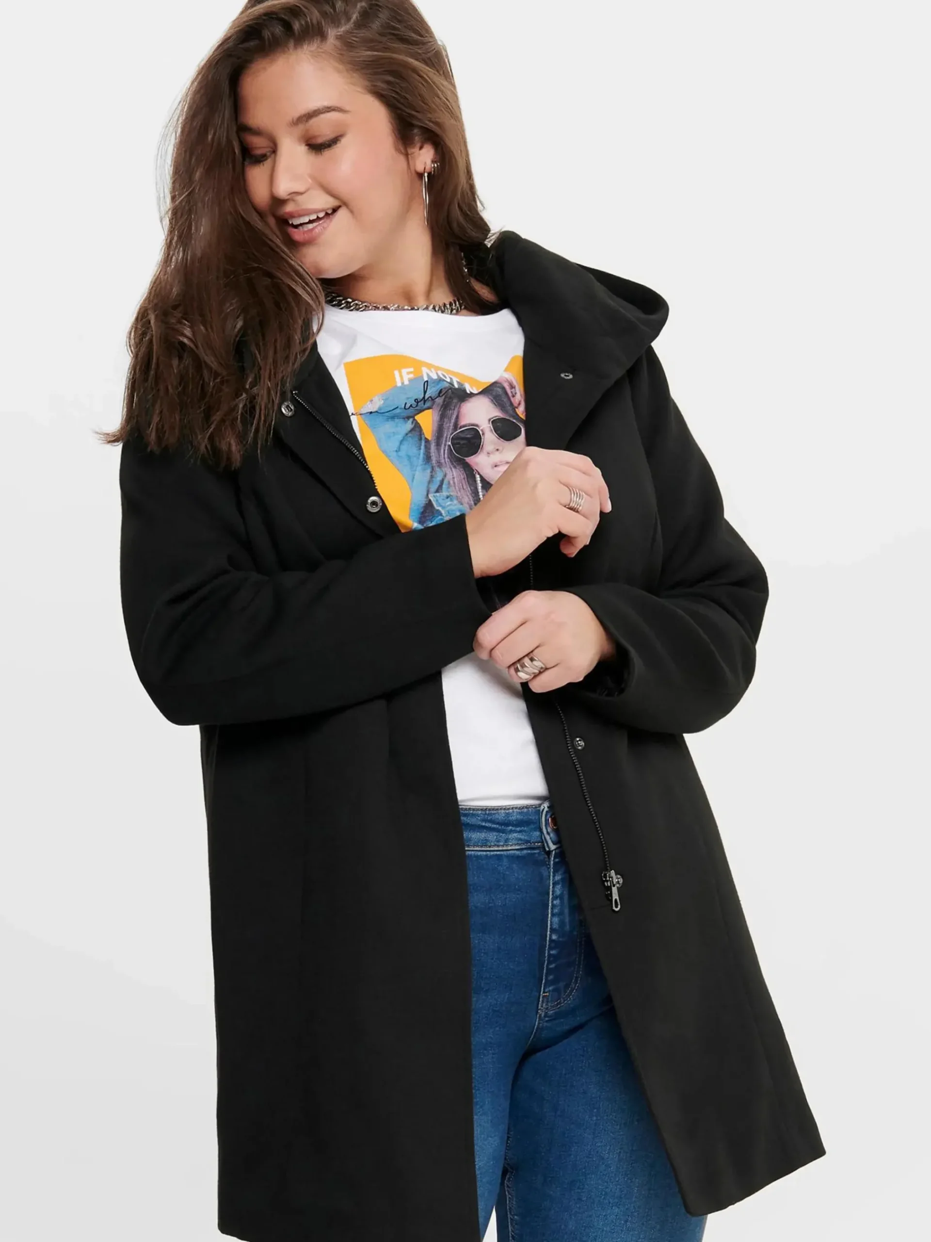 Damen Only Carmakoma CARSEDONA LIGHT COAT Mantel