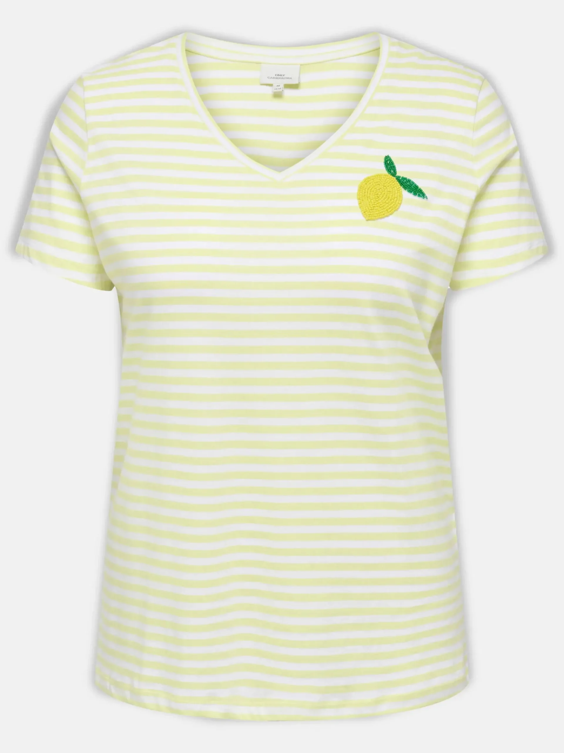 Damen Only Carmakoma CARTIRA LIFE SS V-NECK Shirt