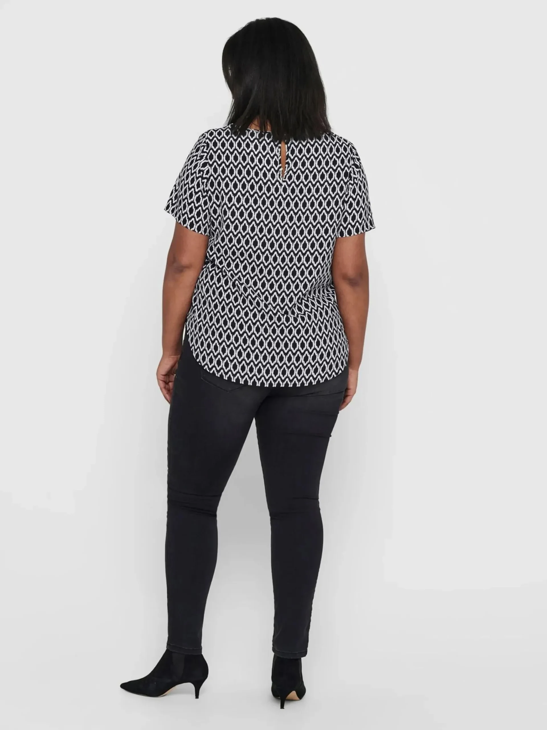 Damen Only Carmakoma CARVICA SS AOP TOP NO Bluse