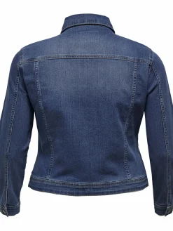 Damen Only Carmakoma CARWESPA DENIM JACKET Jeansjacke
