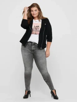 Damen Only Carmakoma CARWILLY LIFE REG SK Jeans