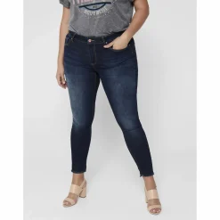 Damen Only Carmakoma CARWILLY REG SK ANK R Jeans