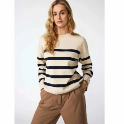 Damen Only ONLALBERTE LS STRIPE Pullover