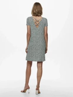 Damen Only ONLBERA BACK LACE UP Shirtkleid