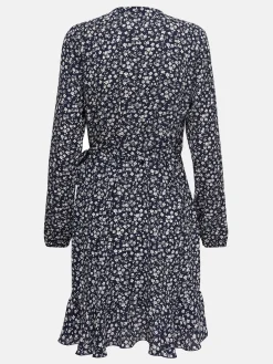 Damen Only ONLCARLY L/S WRAP SHO Wickelkleid