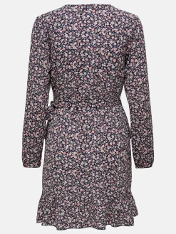 Damen Only ONLCARLY L/S WRAP SHO Wickelkleid