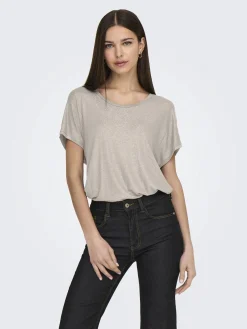 Damen Only ONLCARRIE S/S GLITTER Top