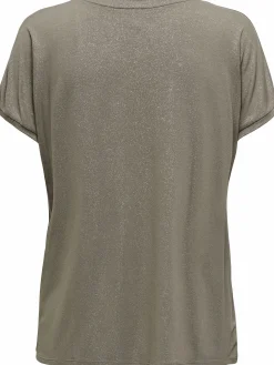 Damen Only ONLCARRIE S/S GLITTER Top