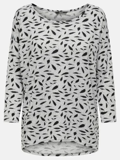 Damen Only ONLELCOS 4/5 AOP TOP Shirt