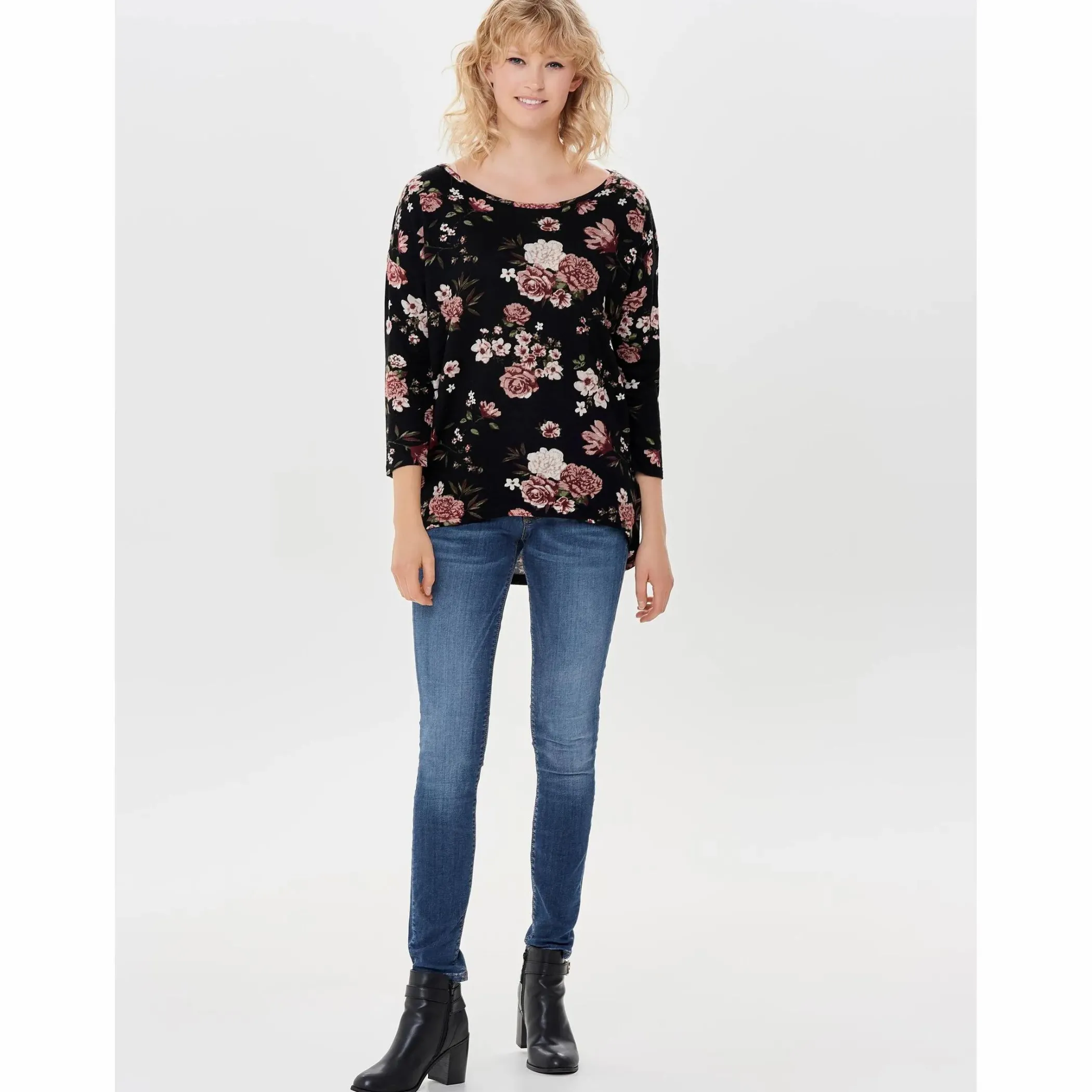 Damen Only ONLELCOS 4/5 AOP TOP Shirt