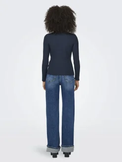 Damen Only ONLEMMA L/S HIGH NECK Langarmshirt