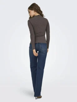 Damen Only ONLEMMA L/S HIGH NECK Langarmshirt