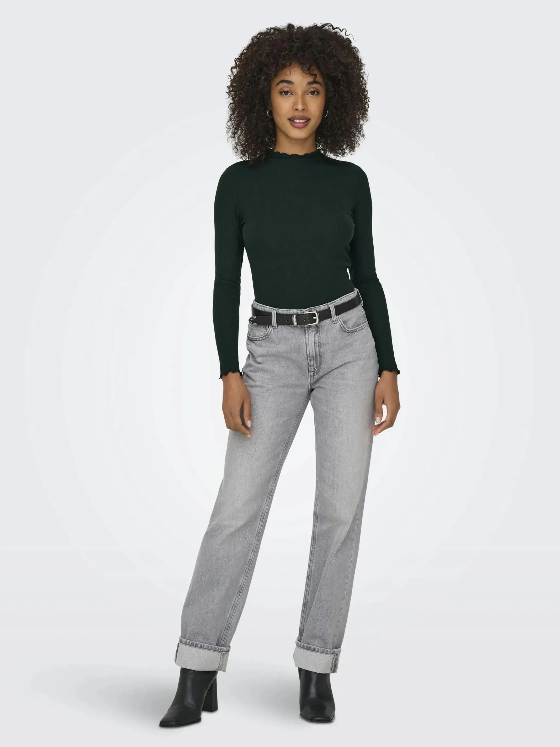 Damen Only ONLEMMA L/S HIGH NECK Langarmshirt