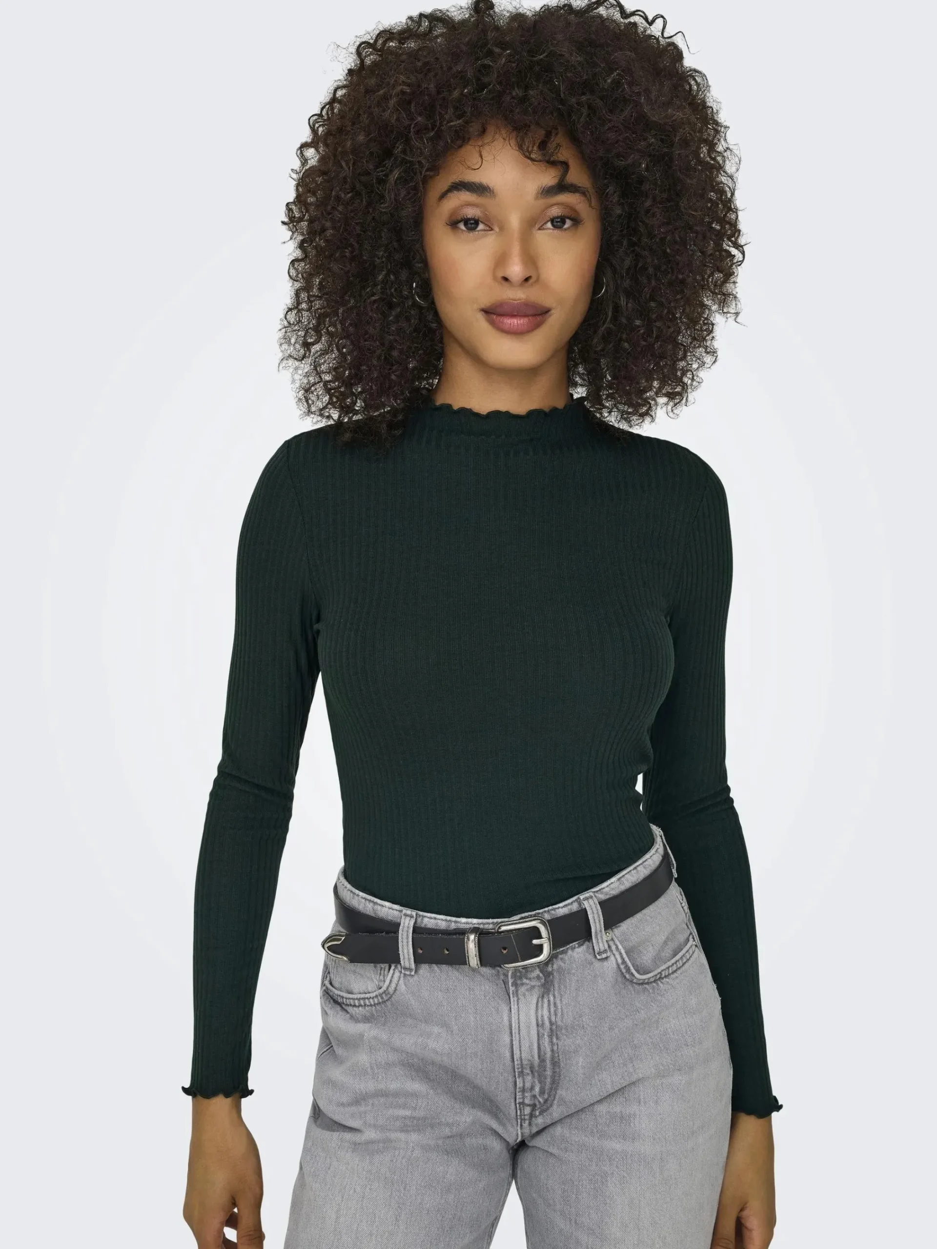 Damen Only ONLEMMA L/S HIGH NECK Langarmshirt