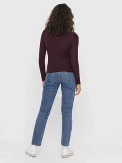 Damen Only ONLEMMA L/S HIGH NECK Langarmshirt