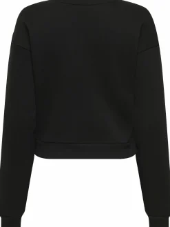 Damen Only ONLEVISA L/S SHORT O-NECK Sweatshirt