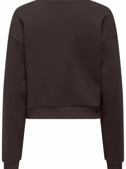 Damen Only ONLEVISA L/S SHORT O-NECK Sweatshirt