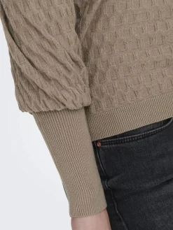 Damen Only ONLFAYE LIFE L/S Strickpullover