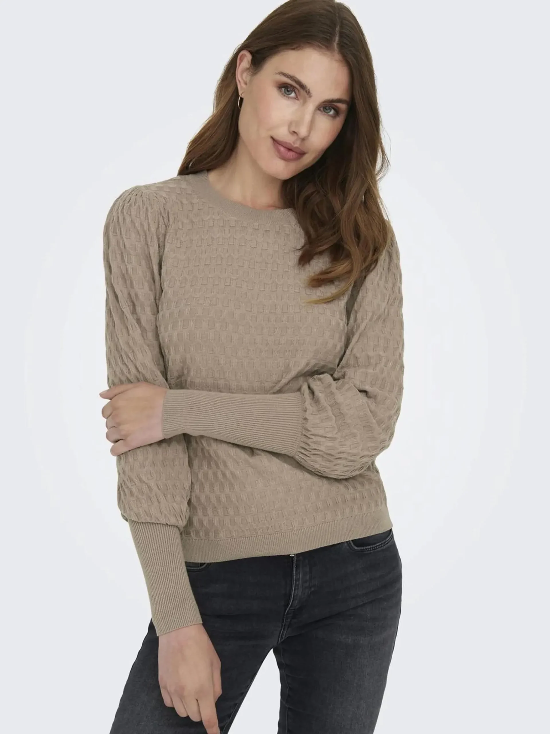 Damen Only ONLFAYE LIFE L/S Strickpullover