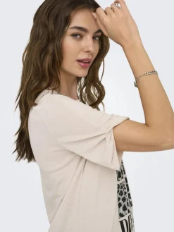 Damen Only ONLFREE LIFE S/S CREA T-Shirt