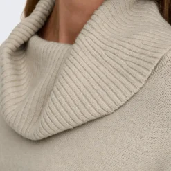 Damen Only ONLHAZEL LS COWLNECK Strickpullover