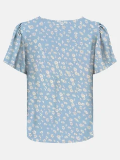 Damen Only ONLHELGA S/S V-NECK T T-Shirt