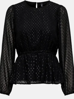 Damen Only ONLJASI L/S TOP EX PT Bluse