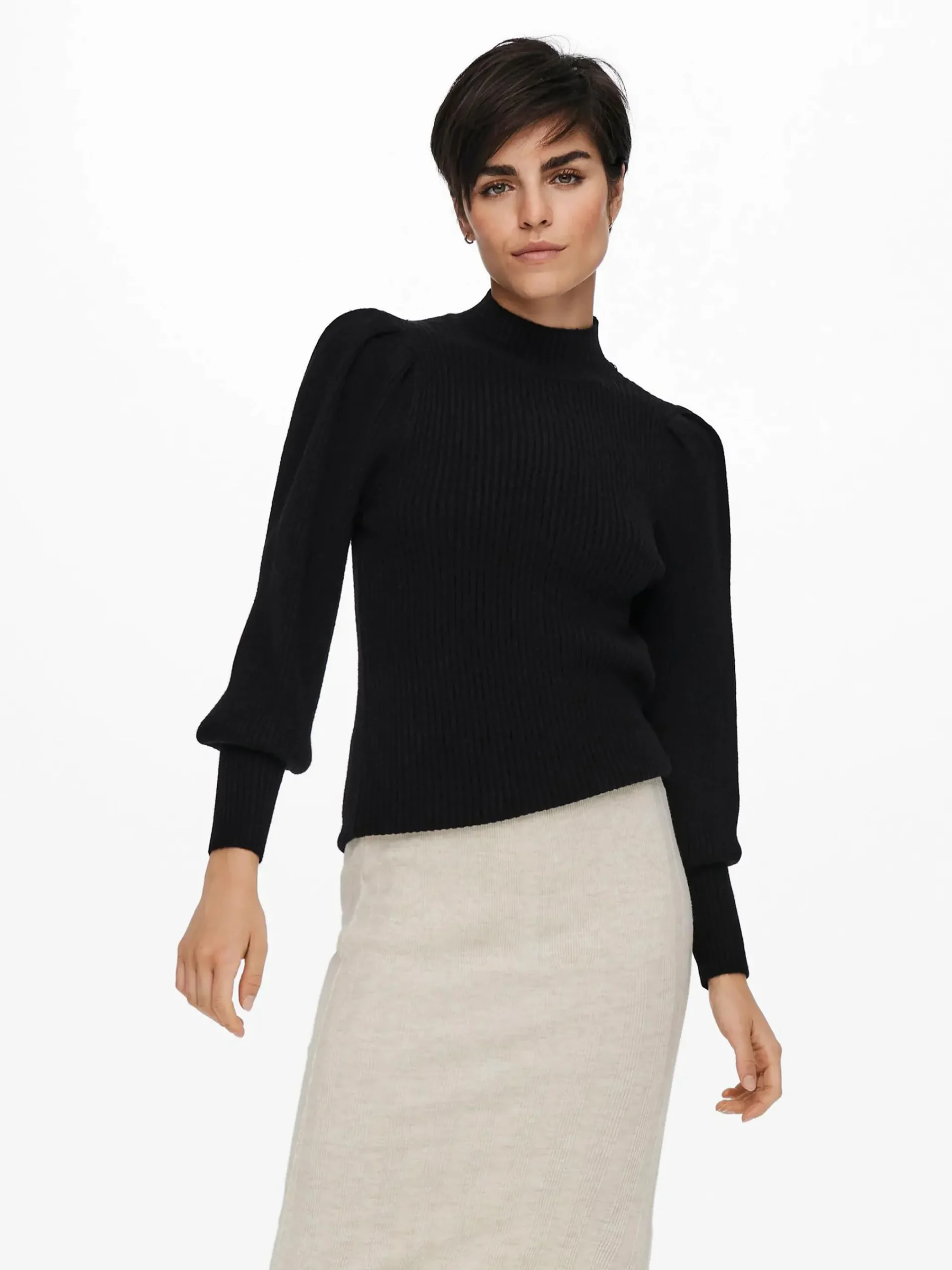 Damen Only ONLKATIA L/S HIGHNECK Strickpullover