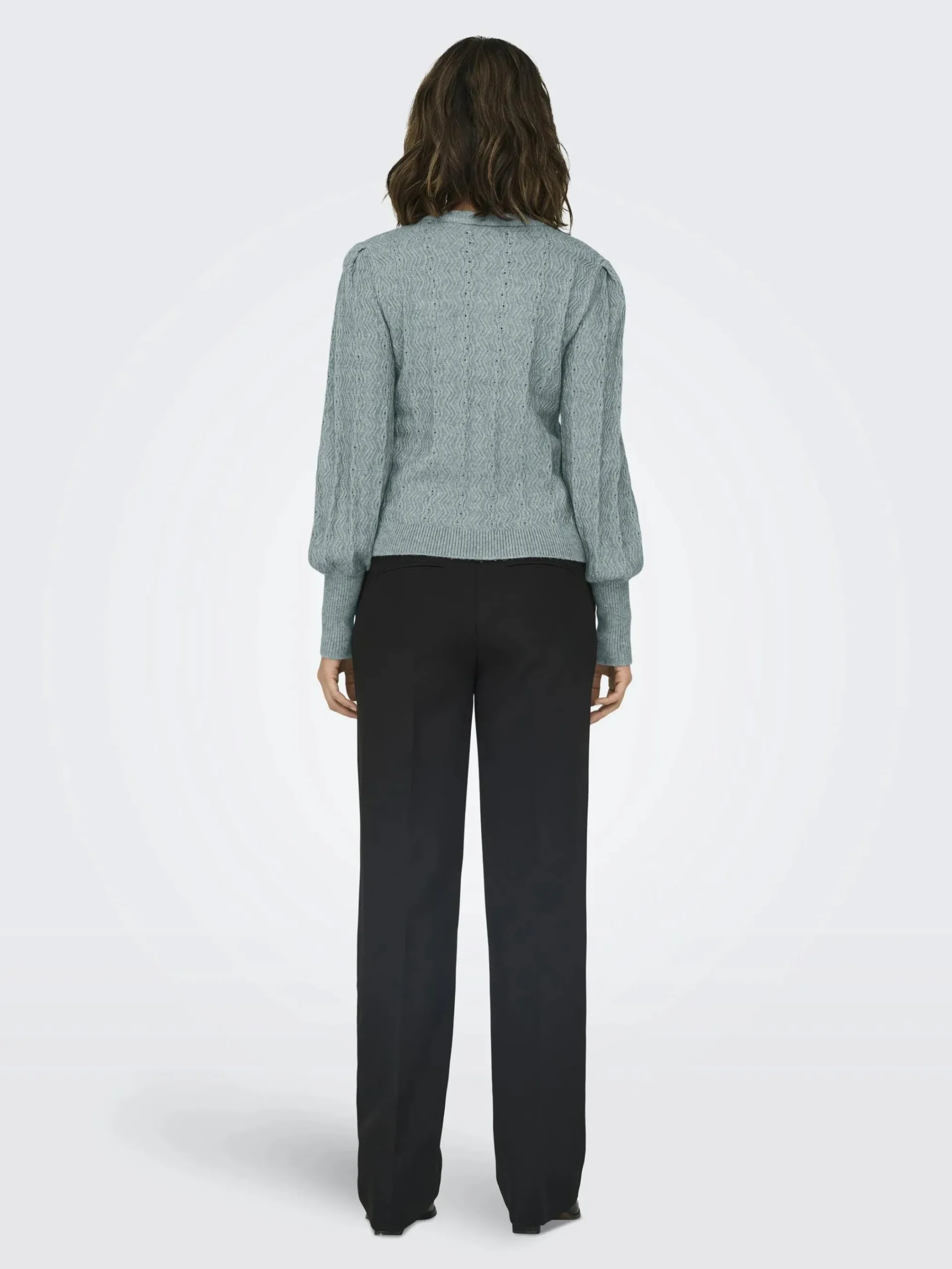 Damen Only ONLKATIA LS STRUC PUF Strickpullover