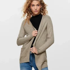 Damen Only ONLLESLY L/S OPEN CAR Cardigan