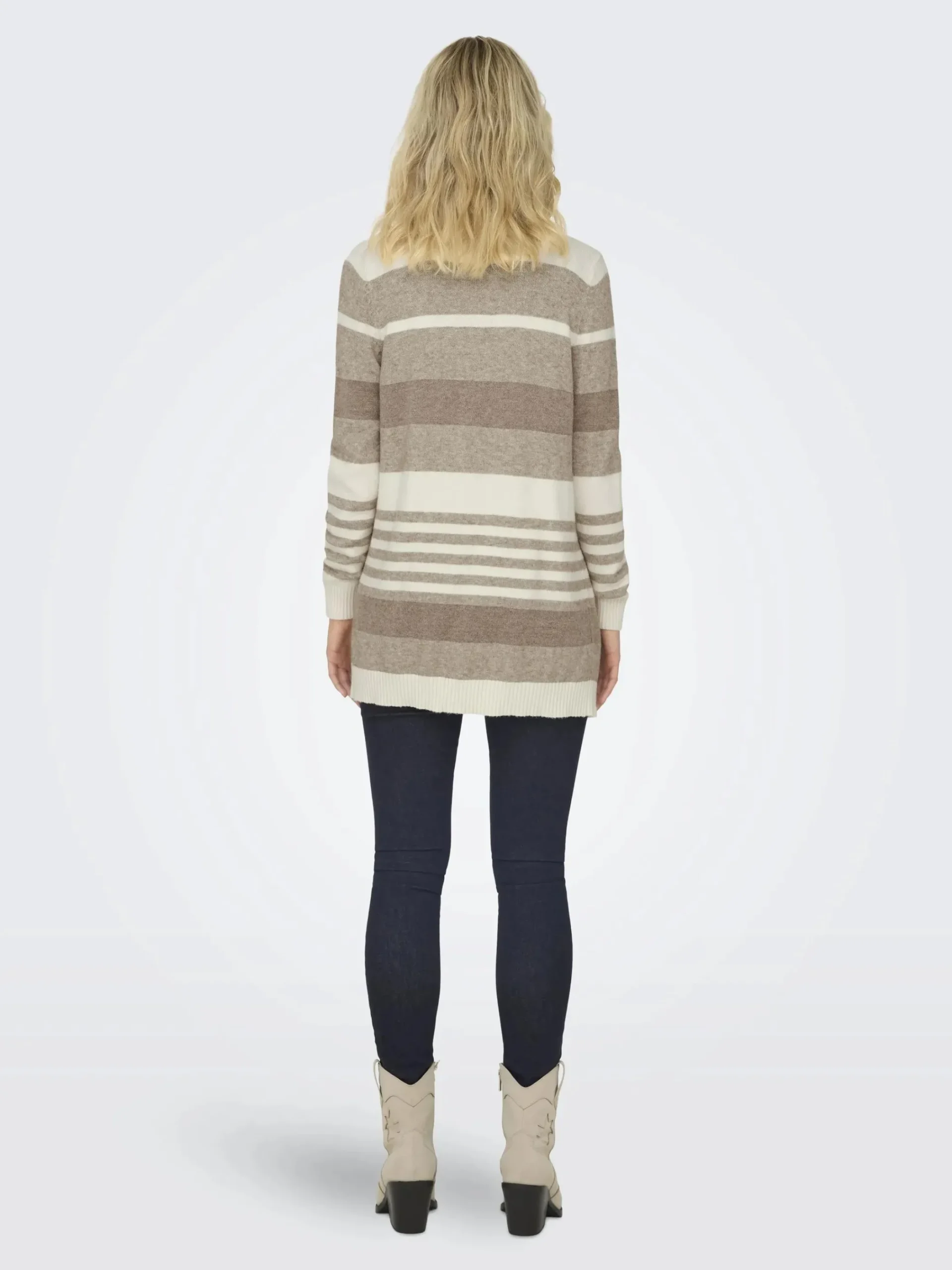 Damen Only ONLLESLY L/S OPEN CAR Cardigan