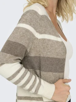 Damen Only ONLLESLY L/S OPEN CAR Cardigan