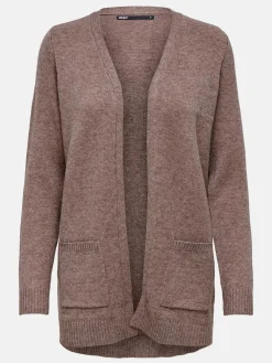 Damen Only ONLLESLY L/S OPEN CAR Cardigan