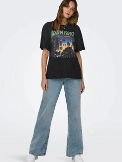 Damen Only ONLLUCCA LIFE S/S NIG Shirt