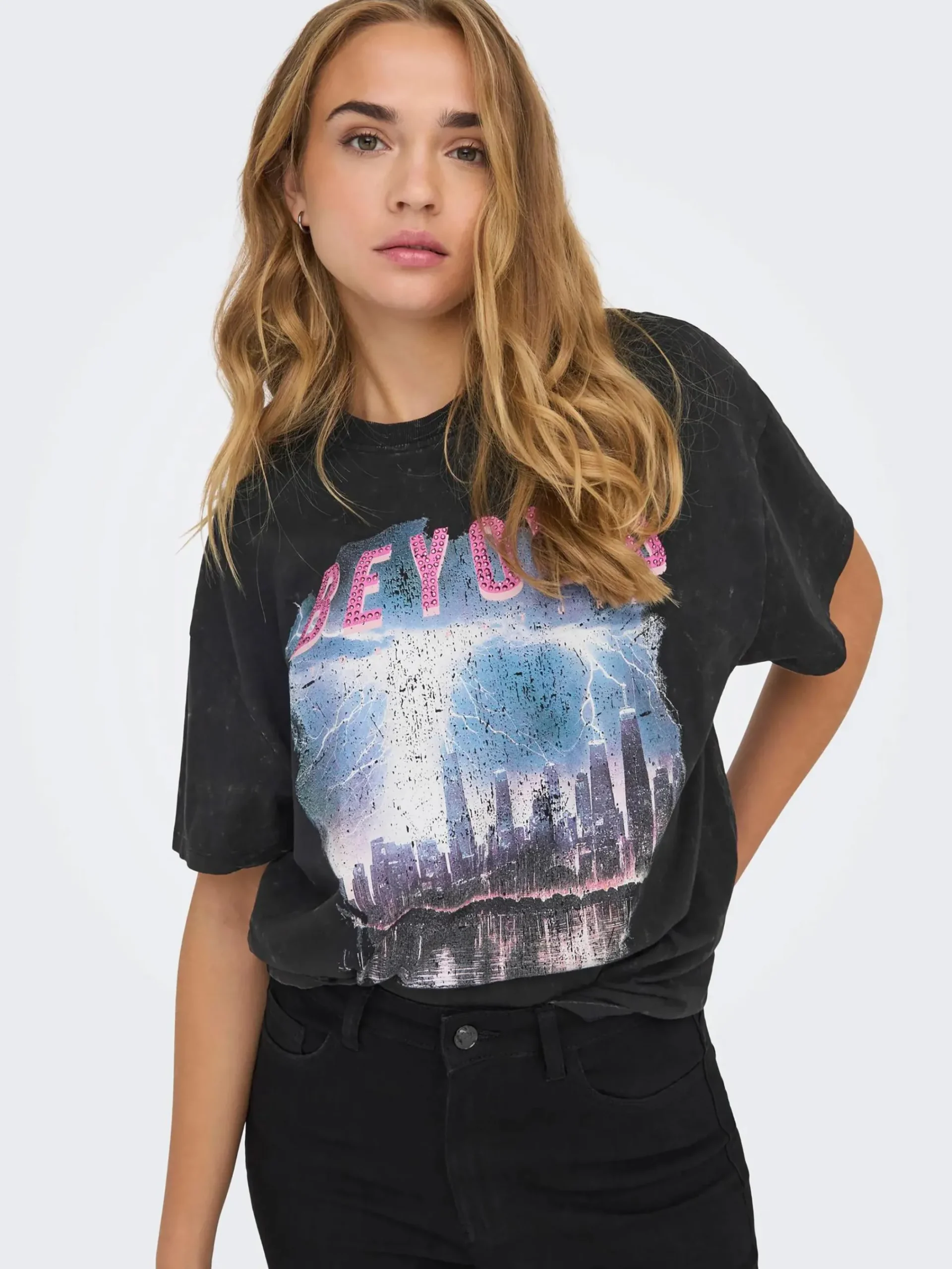 Damen Only ONLLUCCA LIFE S/S NIG Shirt